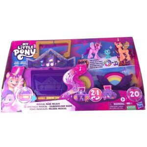 My Little Pony Toy: Mane Melody 3 Hoof to Heart Playset w/ Lights & Sounds